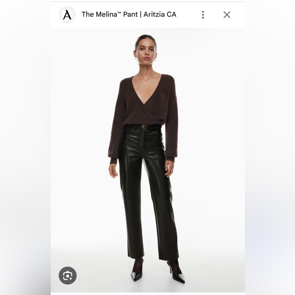 Aritzia Melina Pant in Black